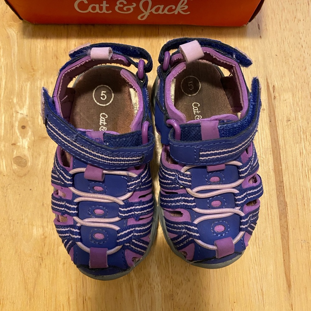 Cat & Jack Kids' Purple Sandals